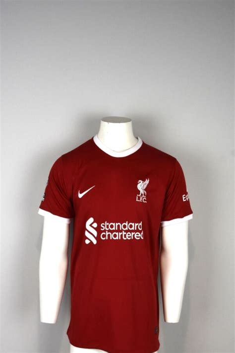 Liverpool Thuisshirt Gesigneerd Door Ryan Gravenberch Maat