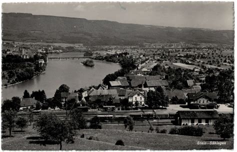 Stein Säckingen mit Bahnhof gelaufen 1951 Kaufen auf Ricardo