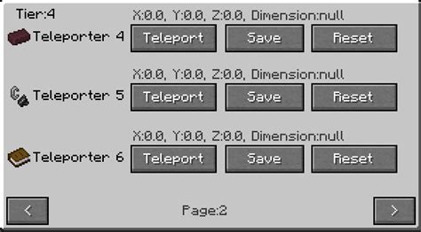 Advanced Teleporters Screenshots Minecraft Mods CurseForge