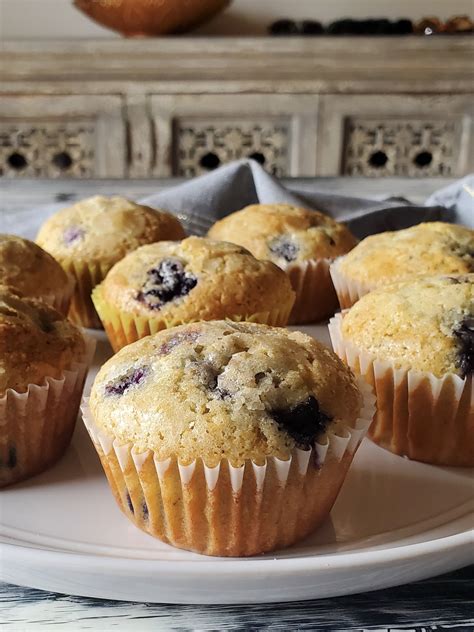 Gluten-Free Blueberry Muffins - Chef Alina