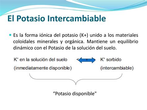 Ciclo Del Potasio Ppt