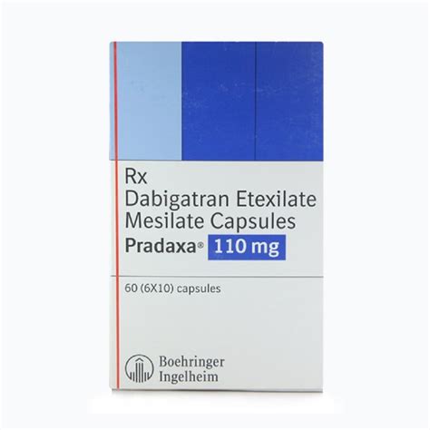 Dabigatran Etexilate 110 Mg At Rs 400stripe New Delhi Id 26559982562