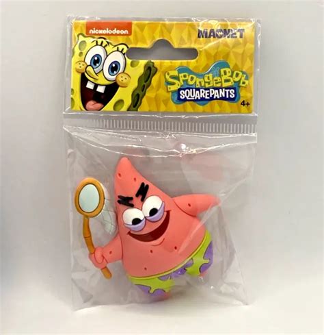 SPONGEBOB SQUAREPANTS PATRICK Star 3d Figural Magnet Nickelodeon New