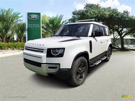 2020 Fuji White Land Rover Defender 110 139667599 Photo 2 Car Color Galleries