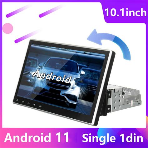 Single 1 Din Rotatable Android 11 Autoradio Car Radio With 10 Screen Systems Bluetooth