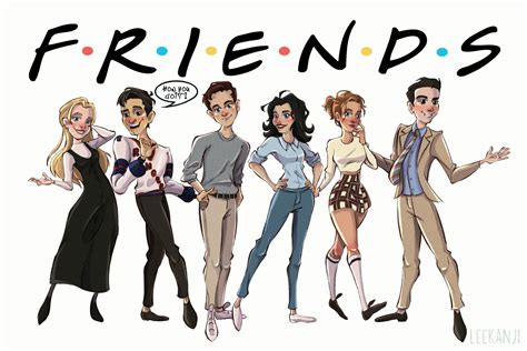 ArtStation - Character Design: Friends Fanart