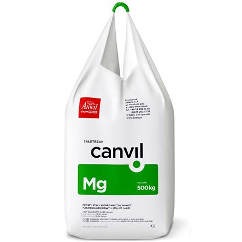 Saletrzak Canvil z magnezem nawóz azotowy Agrosimex pl