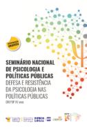 Semin Rio Nacional De Psicologias E Pol Ticas P Blicas Defesa E