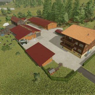 Milchviebetrieb Gruber Erlengrat Savegame V1 0 FS22 Mod Farming