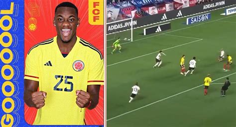 Selección Colombia Jhon Jader Durán Marca Su Primer Gol Con La