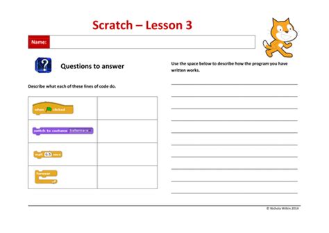 Scratch Teaching Resources