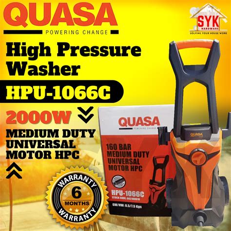 SYK Quasa HPU 1066C 160BAR 2000W High Pressure Cleaner Car Pressure