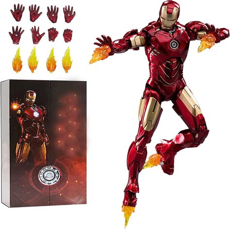 Figlot Zd Toys Iron Man Mark Mark Iv Action Figure Figures