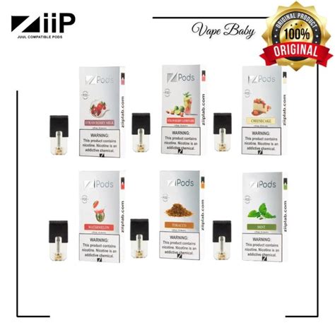 Ziip Pods Nic Pack Of Authentic Juul Compatible Lazada Ph