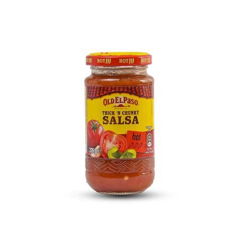 Old El Paso Hot Chunky Salsa 226g Whim