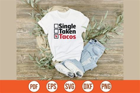 Single Taken Tacos Svg Graphic By Bokkor777 · Creative Fabrica