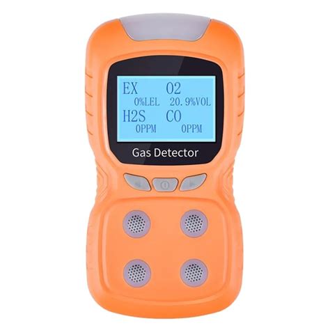 Multi Gas Detector Handheld Battery Power Portable Handheld 4 To 1 Multi Gas Analyzer