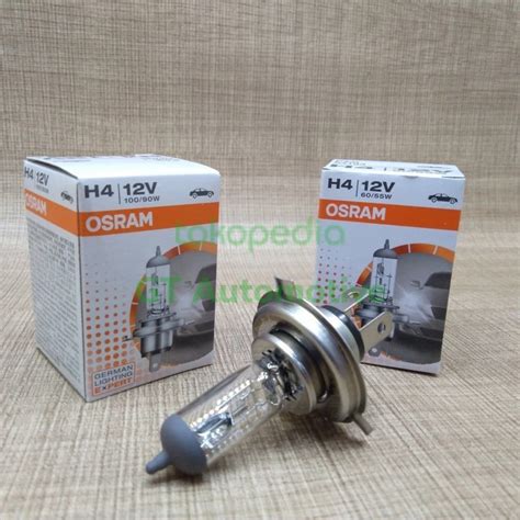 Jual Lampu Dop Halogen Osram Original H4 12v 60 55W Dan 100 90W