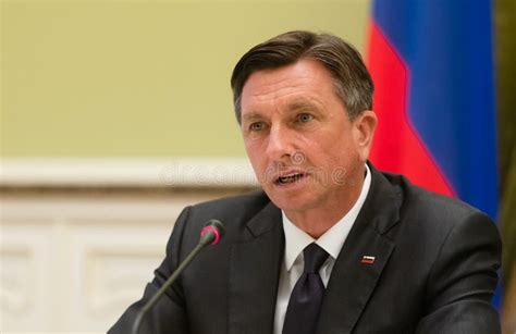 President of the Republic of Slovenia Borut Pahor Editorial Stock Image ...