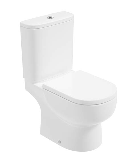 Via Open Back Closed Coupled Rimless Pan