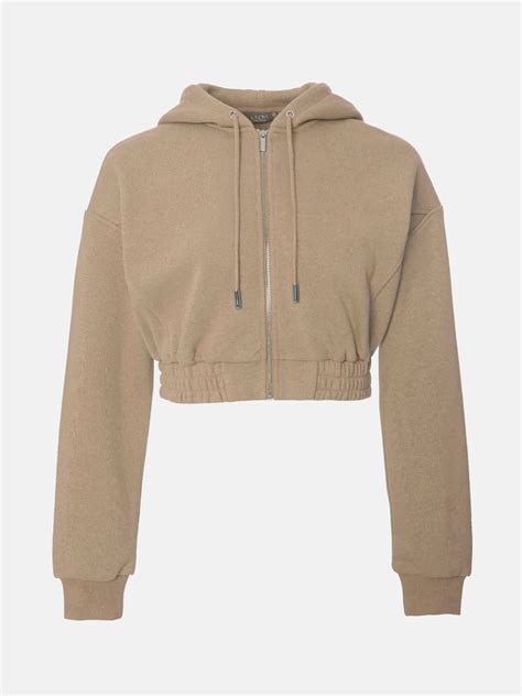 Cropped Zip Up Hoodie Lichi Online Fashion Store