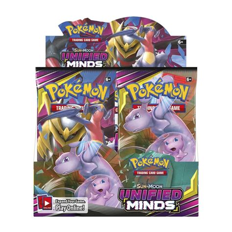 Pokémon Tcg Sun And Moon Unified Minds Booster Display Box 36 Booster Packs Pokémon Center