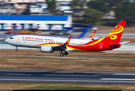 B 1786 Hainan Airlines Boeing 737 84pwl Photo By Sunshydl Id