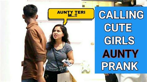 Calling Cute Girls Aunty Prank Prank In India Sj Pranks Funny Videos Youtube