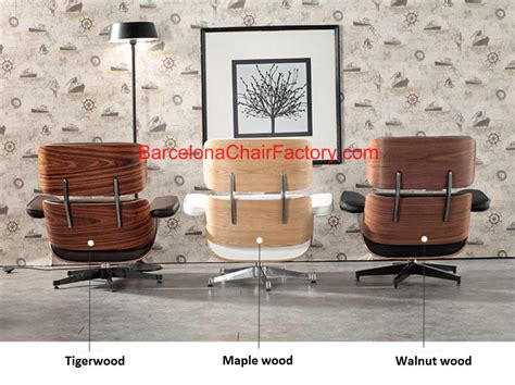 Eames Style Lounge Chair Veneer Color