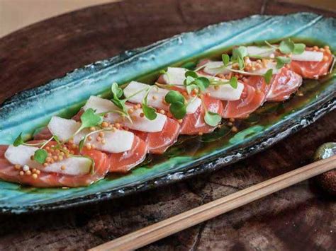 Resep Salmon Sashimi Dengan Saus Jahe Autentik