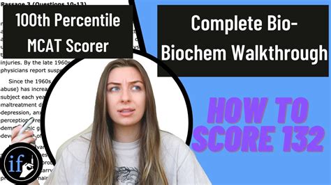 Mcat Biology Biochemistry Walkthrough Aamc Sample Test Bb Passage