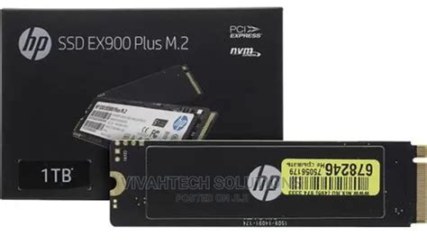 HP EX900 Plus INTERNAL SSD M 2 PCIe Gen 3 4 NVMe 2280 1TB 35M34AA