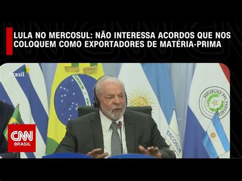 Proposta Da Ue Inaceit Vel Diz Lula Ao Assumir Presid Ncia Do