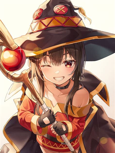 Megumin Anime Isekai Konosuba Fondo De Pantalla De Teléfono Hd Peakpx