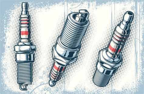 Spark Plug Clip Art Vector Images And Illustrations Istock