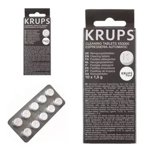 Pastillas Limpiadoras Para Cafetera Krups Xs Mercadolibre