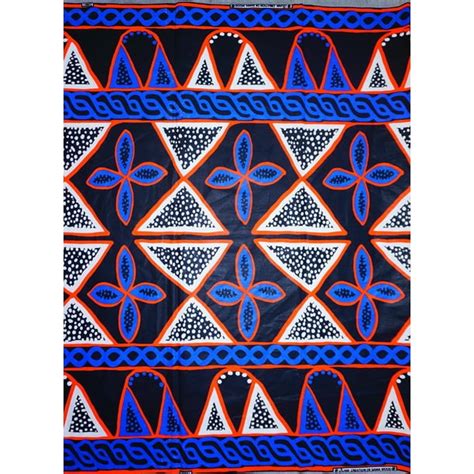 Atoghu Toghu African Fabric By The Yard Cotton Ankara Mud Cloth Print