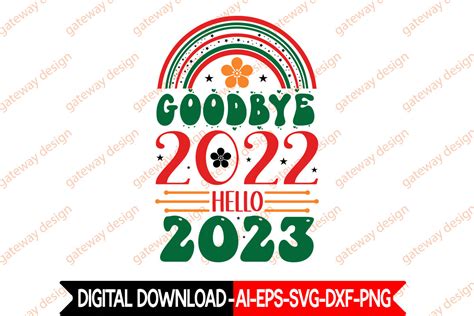 Goodbye Hello Graphic By Gatewaydesign Creative Fabrica