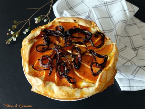 Tarte rustique à la courge butternut Recette par Madame Potiron