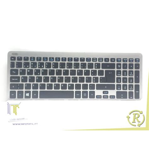 Acer Aspire V5 571 Teclado PT Frame Silver Refurbished NK I1717 07N