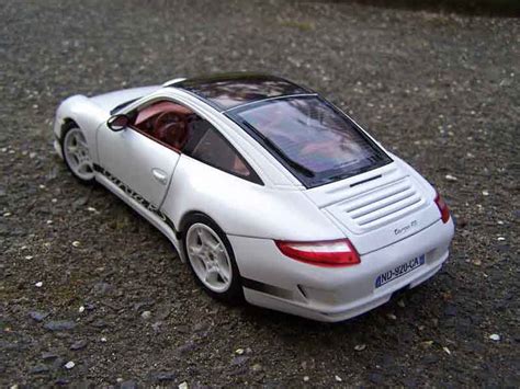 Miniature Porsche Targa Norev Carrera Rs Targa Blanche