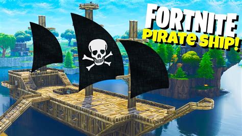 Epic Fortnite Pirate Ship New Fortnite Playground Mode Fortnite Playground Gameplay Youtube