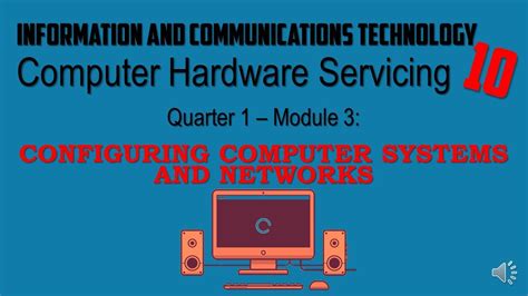 Ict M Configuring Computer Systems And Networks Intro Youtube