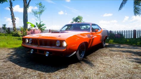 RTX 2070 Plymouth Cuda 426 HEMI 71 Forza Horizon 5 HDR Ray