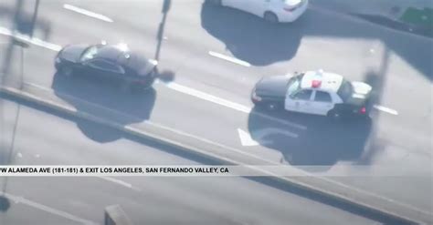 Suspected Car Thief Leads Lapd On Two Hour Chase