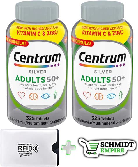 Centrum Silver Multivitamin For Adults 50 Plus Multivitamin Multimineral Supplement