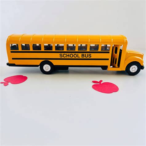 Kids School Bus Toy - Three Yellow Starfish