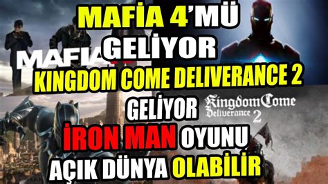 YENİ MAFİA OYUNU GELİYOR İRON MAN OYUNU AÇIK DÜNYA OLABİLİR VE