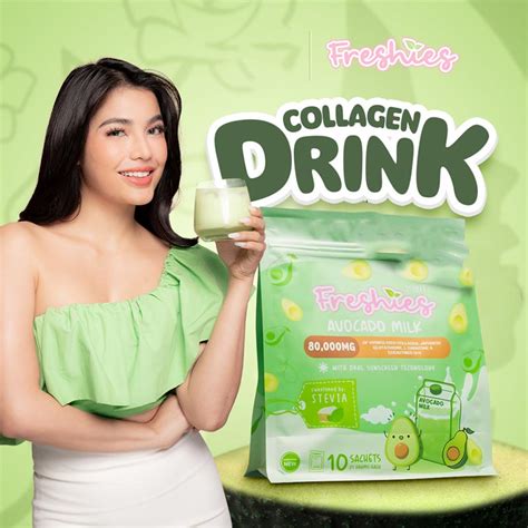 JUJU GLOW Freshies Avocado Milk 80000mg Collagen Gluta Drinks DUBAI