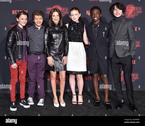 Noah Schnapp Gaten Matarazzo Millie Bobby Brown Sadie Sink Caleb